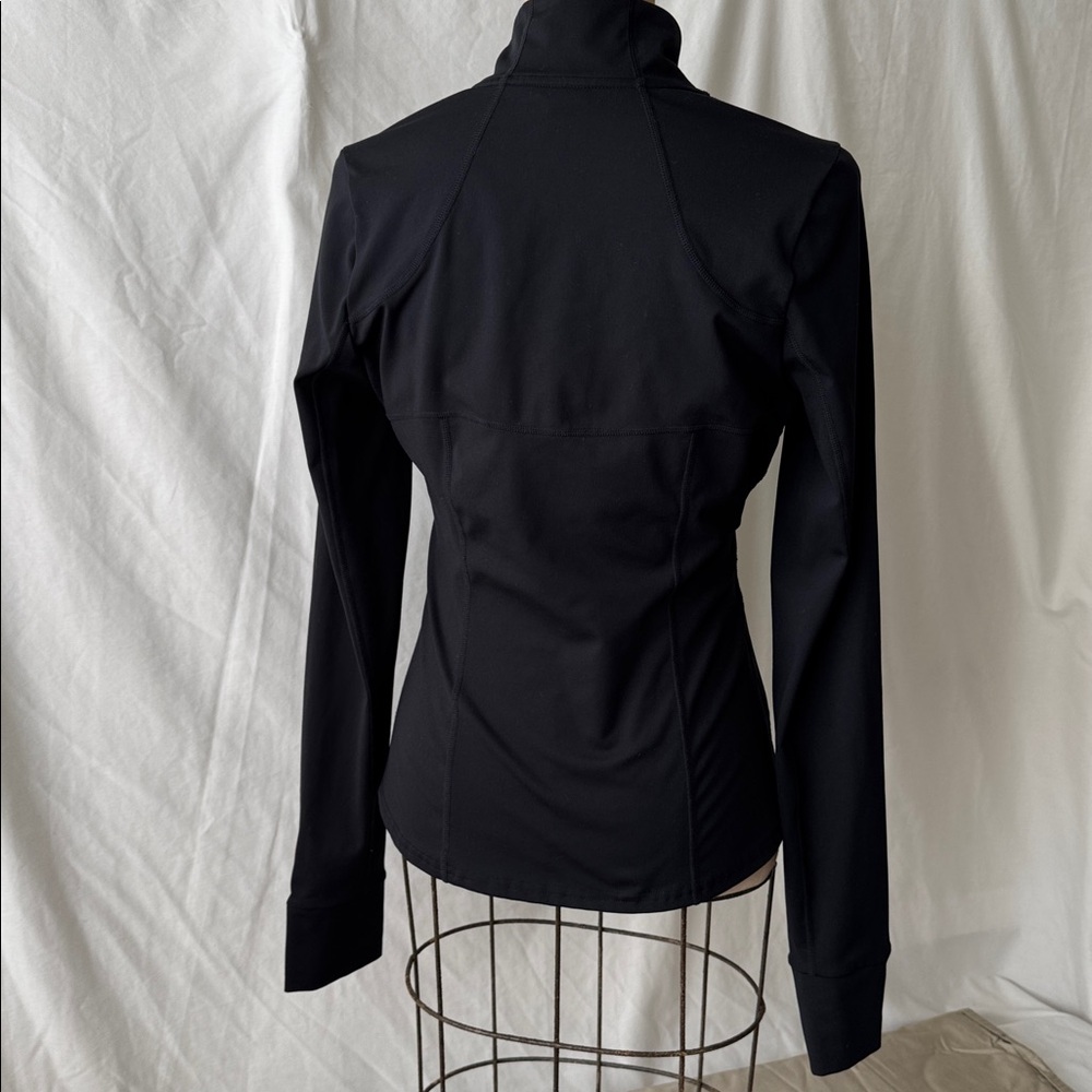 Fabletics Black Athletic Zip Up Jacket. M. - image 3